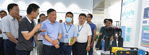 安徽省生態(tài)環(huán)境廳黨組書記、廳長賀澤群帶隊到中水三立調(diào)研指導(dǎo)