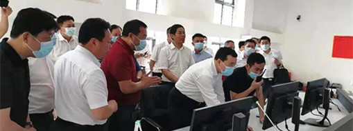 湖北省委常委、省委統(tǒng)戰(zhàn)部部長爾肯江·吐拉洪一行到大垸子泵站項目檢查指導(dǎo)工作