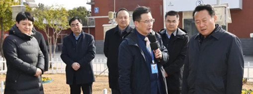 ?省委常委、市委書記虞愛華蒞臨中水三立調研指導