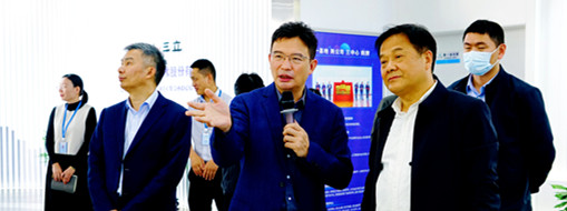 ?合肥市投資促進(jìn)局副局長(zhǎng)郭玉璽一行蒞臨中水三立調(diào)研指導(dǎo)