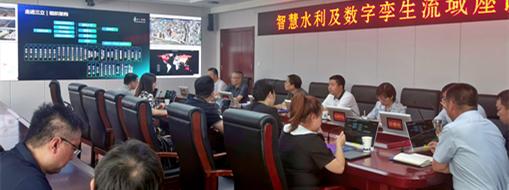 ?安徽省政協(xié)農(nóng)業(yè)和農(nóng)村委員會副主任、中水三立總裁李兵率隊赴甘肅省水利廳交流學(xué)習(xí)