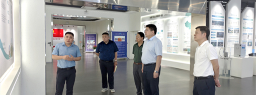 ?協(xié)同創(chuàng)新，安徽省生態(tài)環(huán)境集團黨委書記、董事長羅太忠一行赴中水三立調研指導